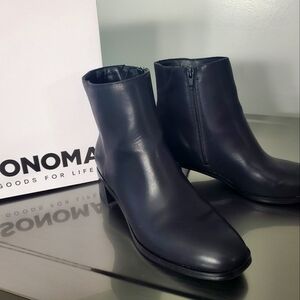 Sonoma Women's Sleek Black Ankle Booties